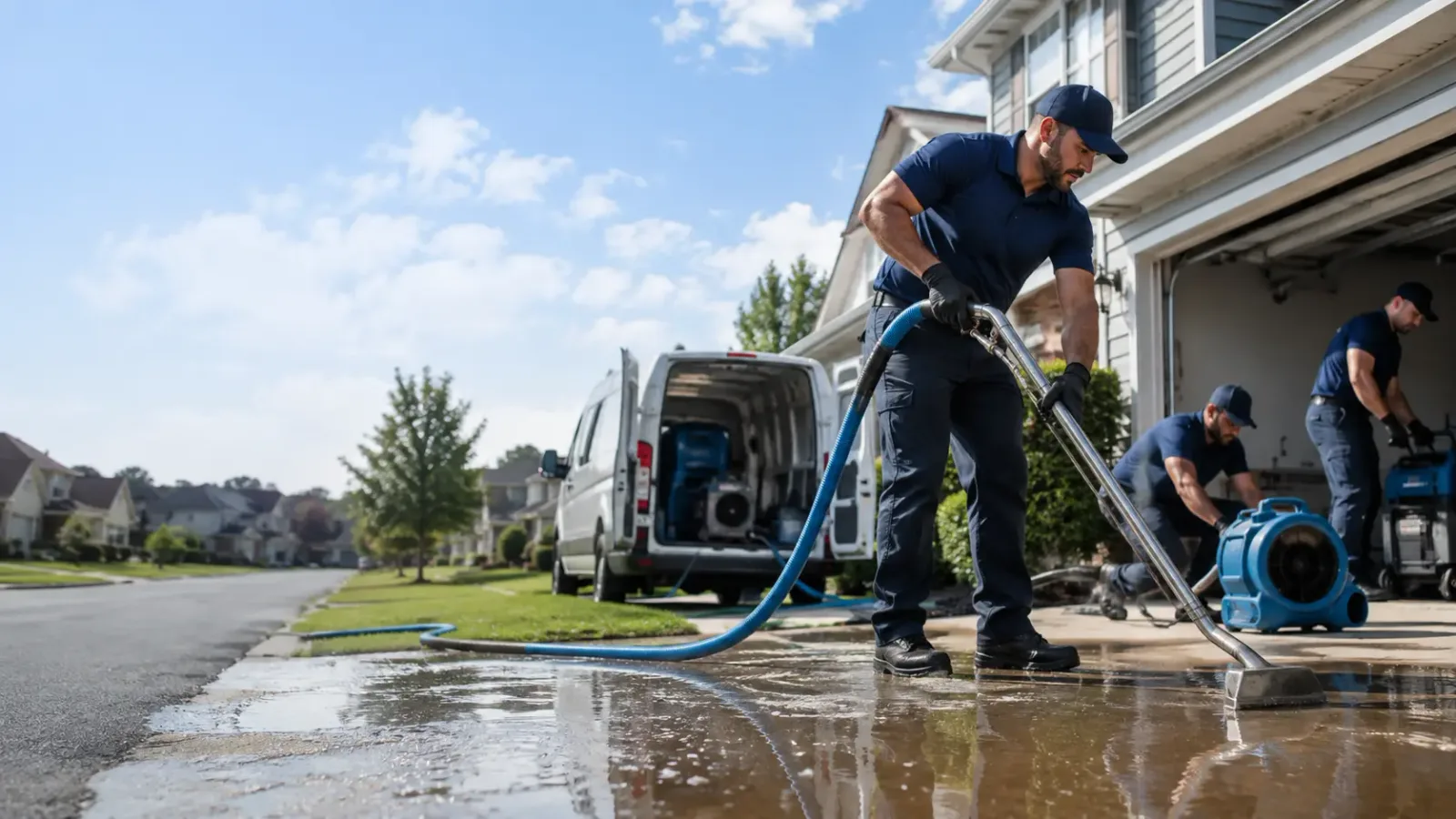 Flood Damage Restoration in Hydro, OK